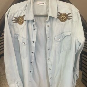 Taylor Stitch Sky Blue Garment